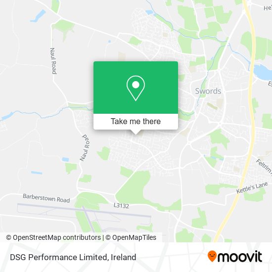 DSG Performance Limited map