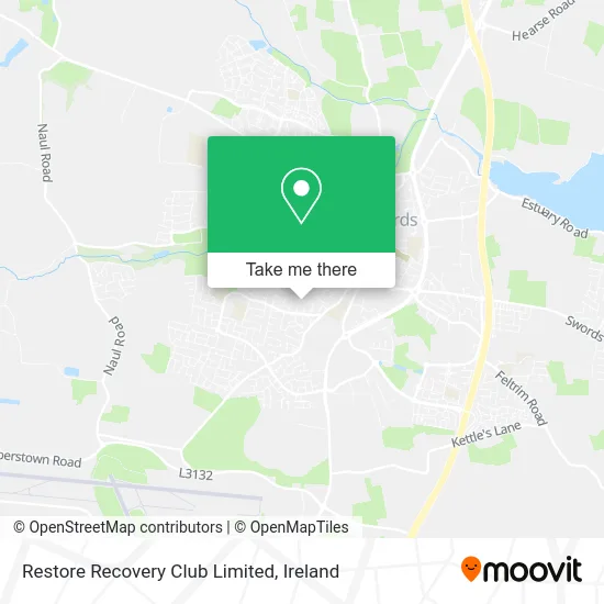 Restore Recovery Club Limited map