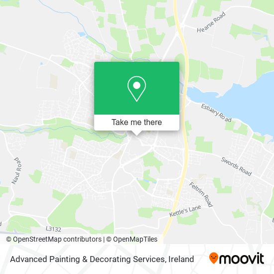 Advanced Painting & Decorating Services map