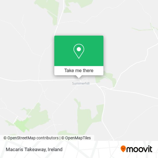 Macaris Takeaway plan