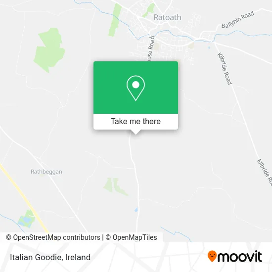 Italian Goodie map