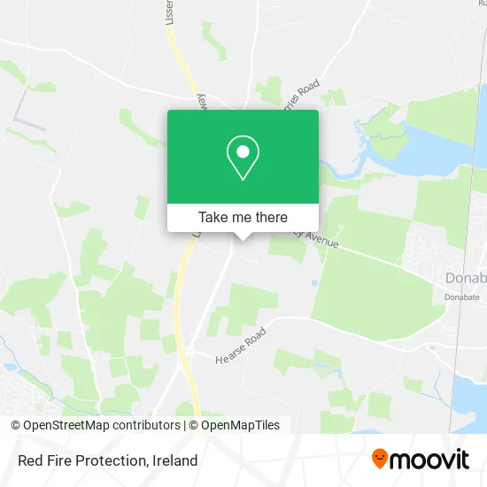 Red Fire Protection map