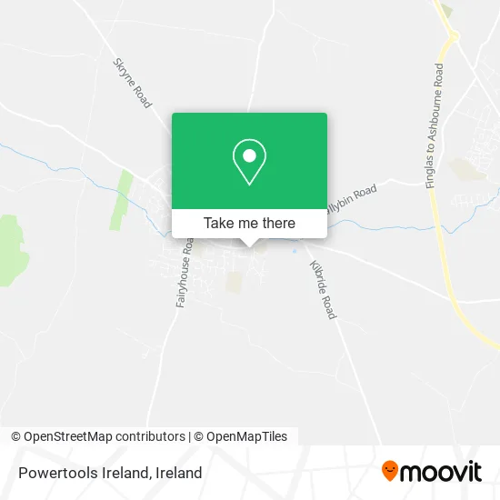 Powertools Ireland map