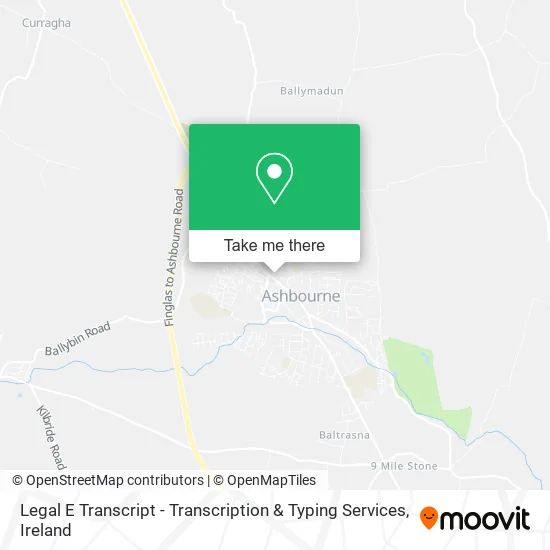 Legal E Transcript - Transcription & Typing Services map