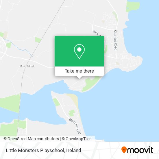 Little Monsters Playschool map