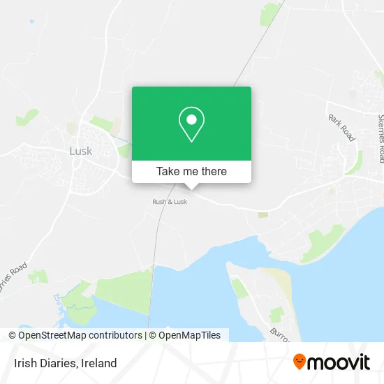 Irish Diaries map
