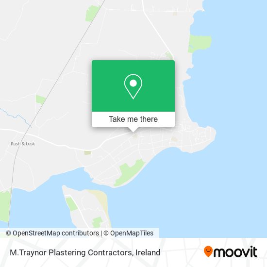 M.Traynor Plastering Contractors map