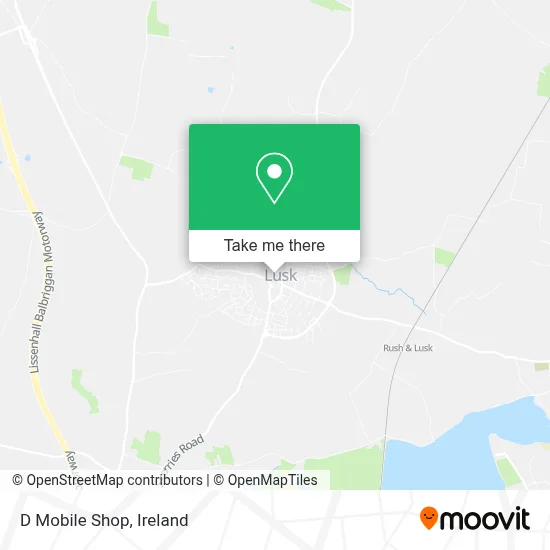 D Mobile Shop map