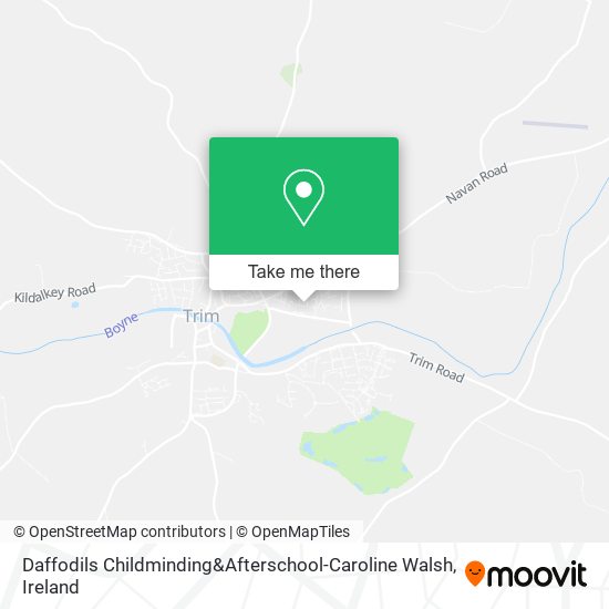 Daffodils Childminding&Afterschool-Caroline Walsh map