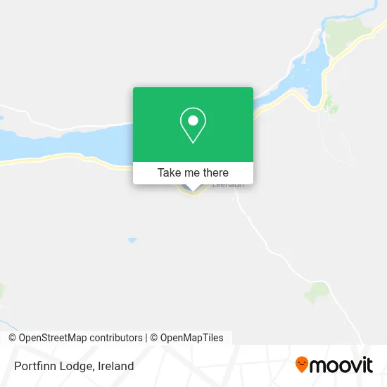 Portfinn Lodge map