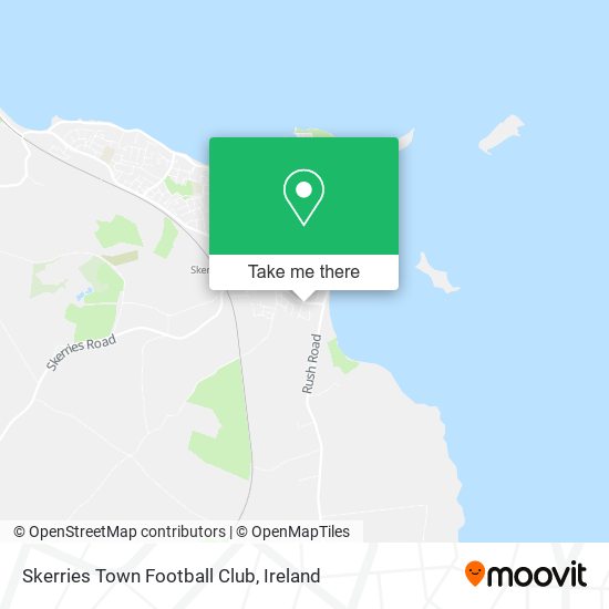Skerries Town Football Club map