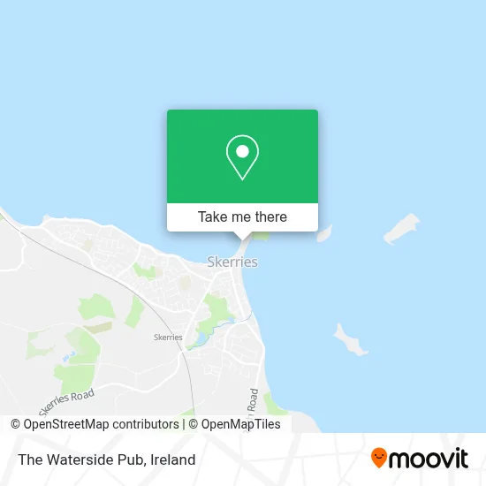 The Waterside Pub map