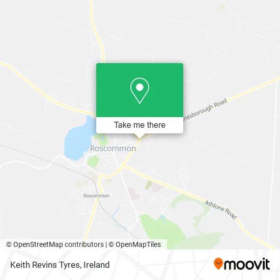 Keith Revins Tyres map
