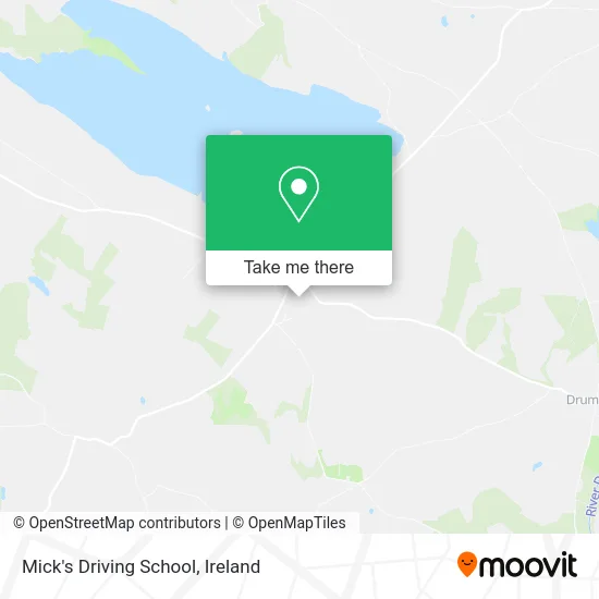 Mick's Driving School map