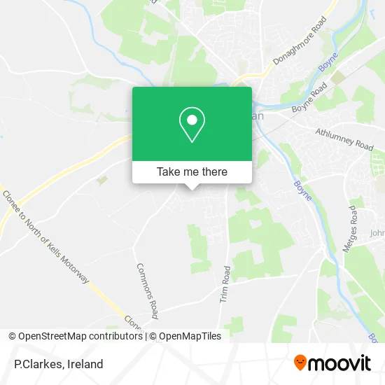 P.Clarkes map