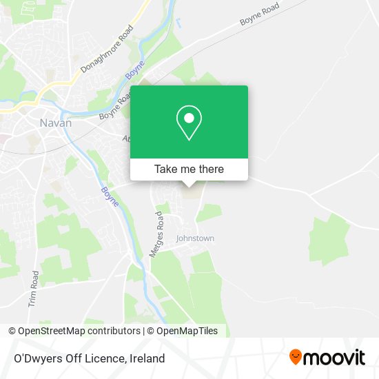 O'Dwyers Off Licence map