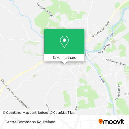 Centra Commons Rd map