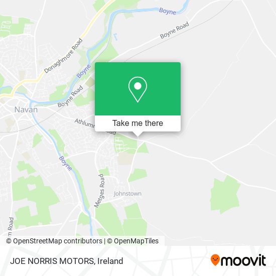 JOE NORRIS MOTORS map