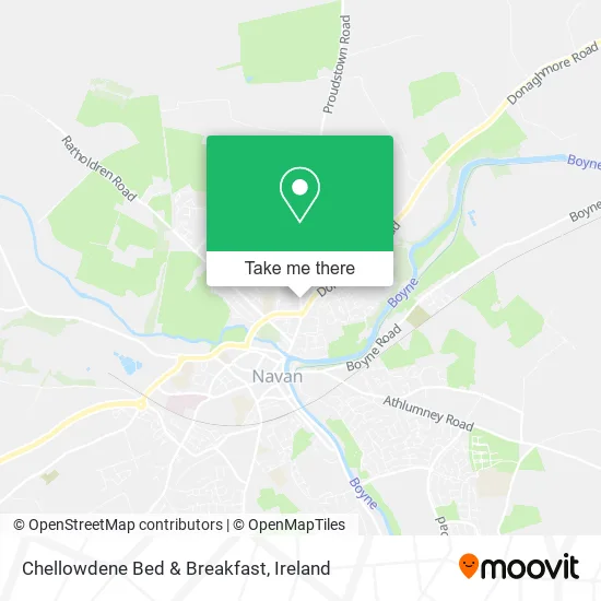 Chellowdene Bed & Breakfast map