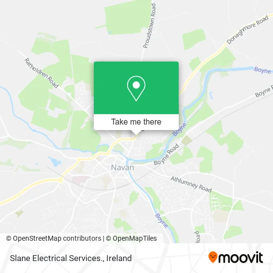 Slane Electrical Services. map