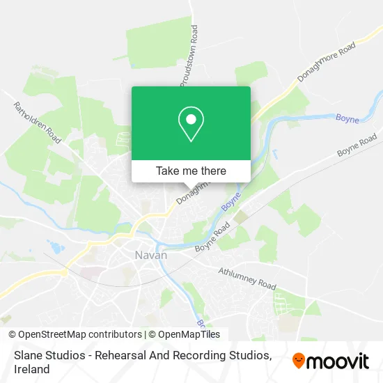 Slane Studios - Rehearsal And Recording Studios map