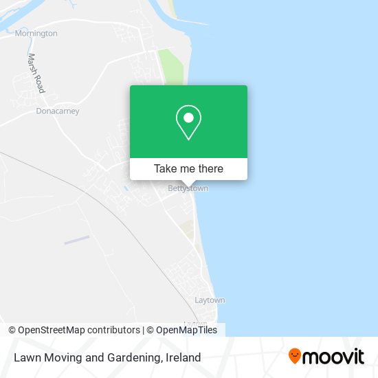 Lawn Moving and Gardening map