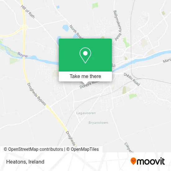 Heatons map