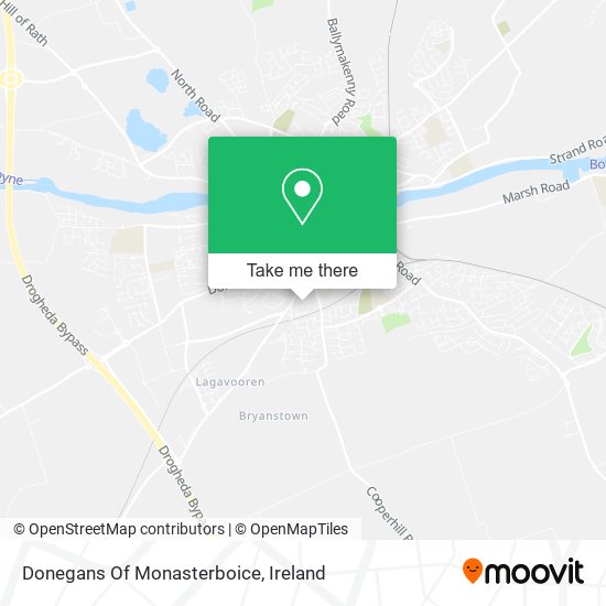 Donegans Of Monasterboice map