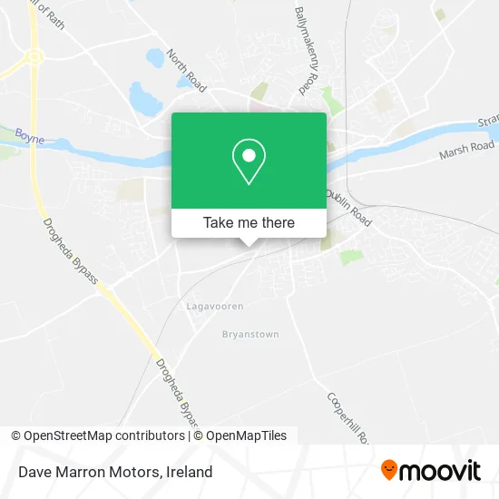 Dave Marron Motors map