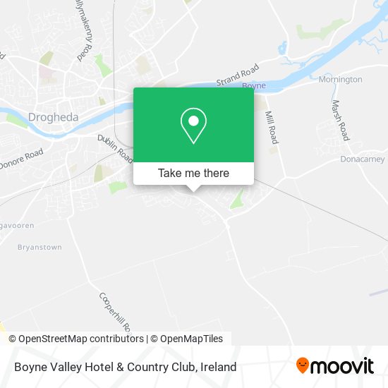 Boyne Valley Hotel & Country Club map