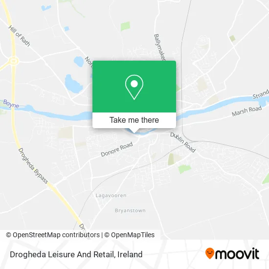 Drogheda Leisure And Retail map