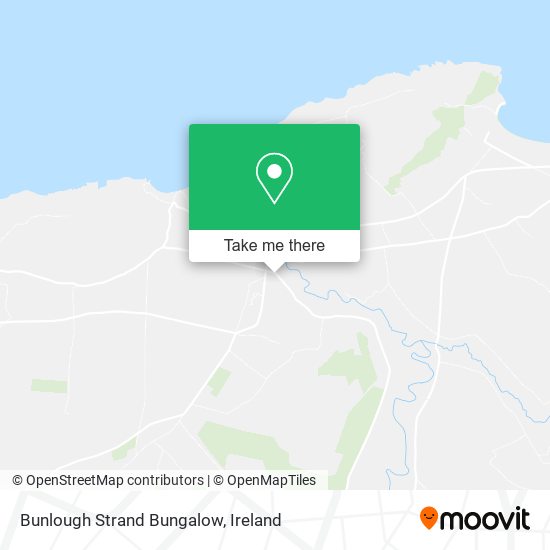 Bunlough Strand Bungalow map