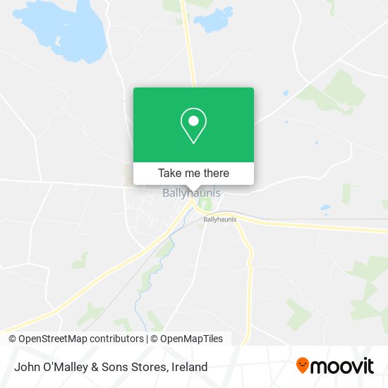 John O'Malley & Sons Stores map