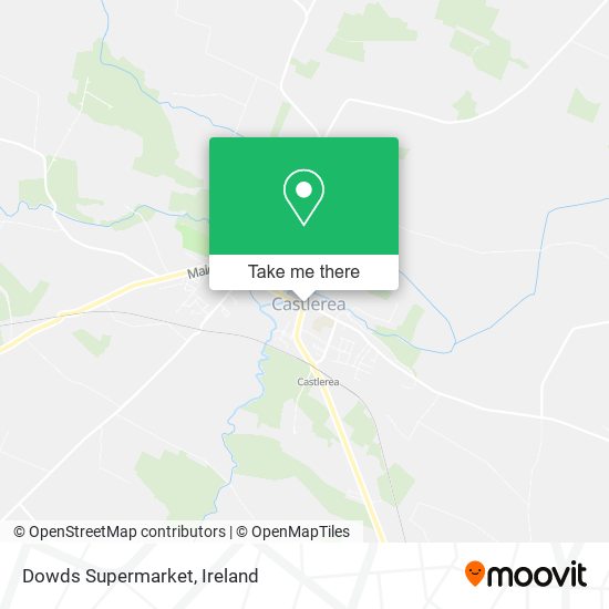 Dowds Supermarket map