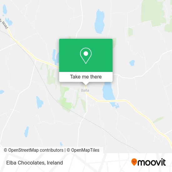 Elba Chocolates map