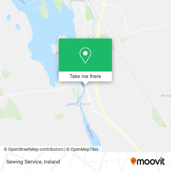 Sewing Service map