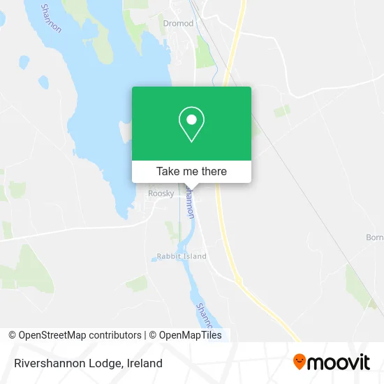 Rivershannon Lodge map