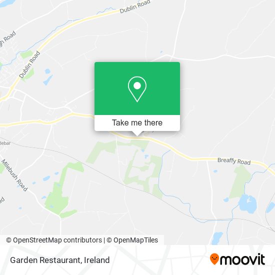 Garden Restaurant map