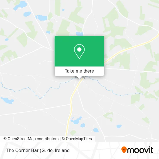 The Corner Bar map