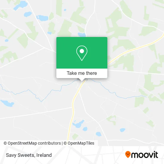 Savy Sweets map