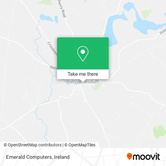 Emerald Computers map