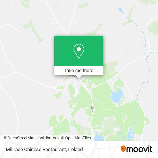 Millrace Chinese Restaurant plan