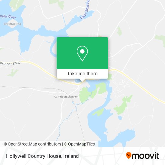 Hollywell Country House map