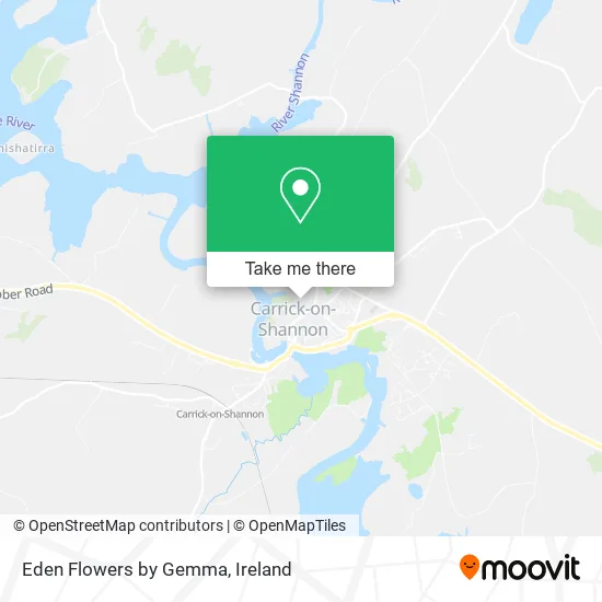 Eden Flowers by Gemma map