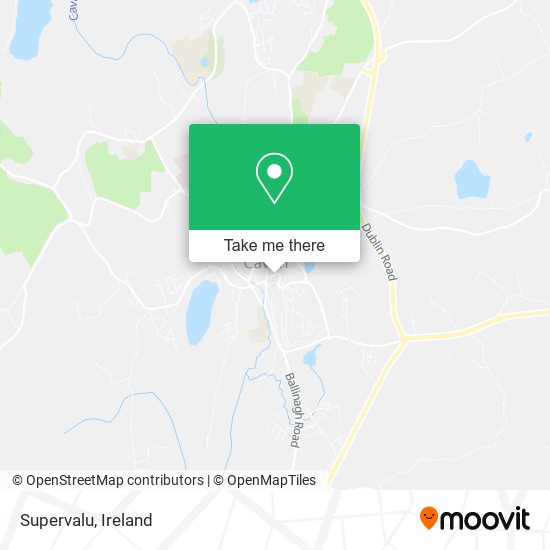 Supervalu map