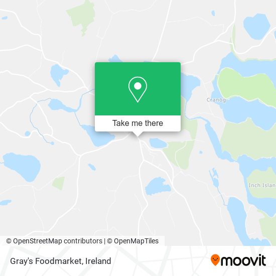 Gray's Foodmarket map