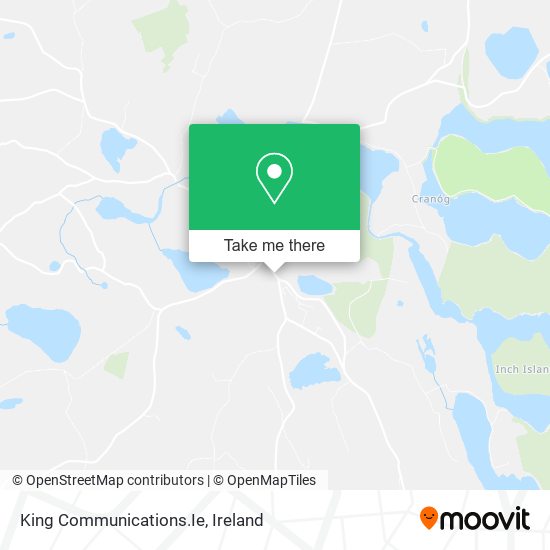 King Communications.Ie map