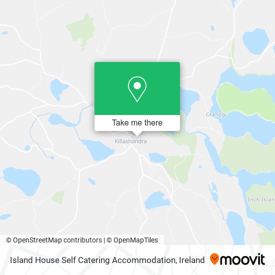 Island House Self Catering Accommodation map