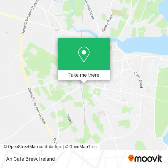 An Cafe Brew map