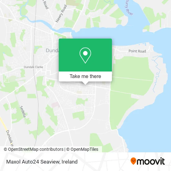Maxol Auto24 Seaview map
